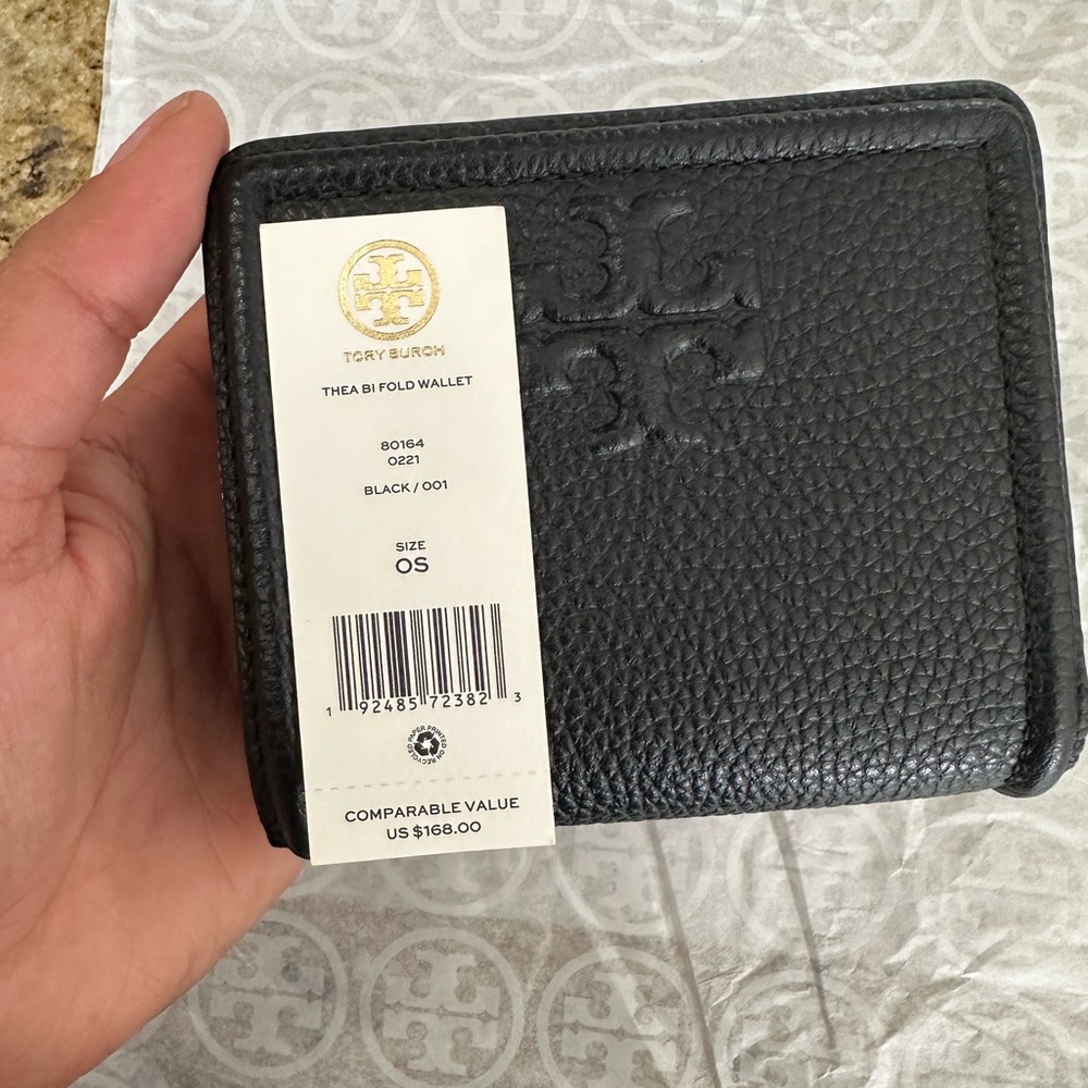New Tory Burch Thea satchel/crossbody & matching Thea wallet - Picture 5 of 8